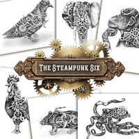 The Steampunk Six - Animal Print Collection