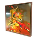Original Canvas - Koi on Greens/Gold/Cadmium Orange - 60cm x 60cm