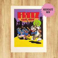Image 1 of Sérigraphie Fritz the Cat