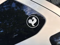 Image 3 of 4" Rooster decal