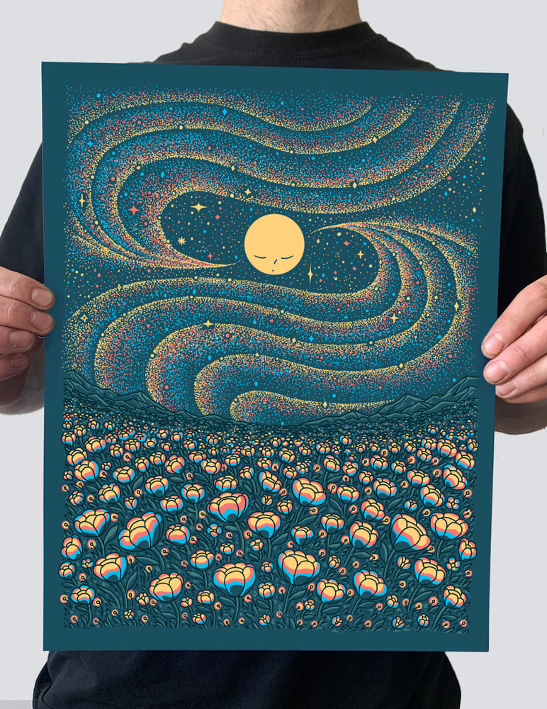 Image of "Moonlet" Print