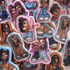 Zodiac stickers & prints
