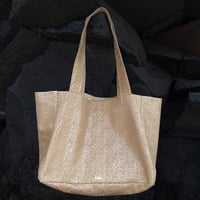 Image 2 of HONEY GOLD LEATHER BAG