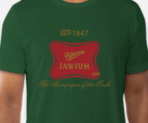 Image of Green Atlanna Jawjuh/High Life T-Shirt