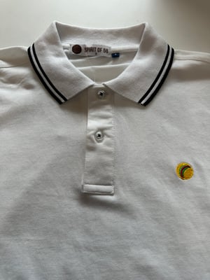 Image of SO58 Classic Pique Polo Shirt White 