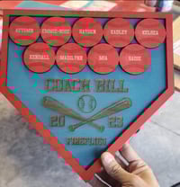 Coach Plaque 