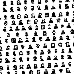 Image of Balaclava & Skulls : 100 icones à télécharger.