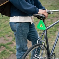 Image 2 of Green XL Safety Blue Lug Triangle - Peace Version