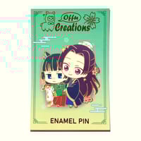 Image 2 of Maomao Long Cat Enamel Pin
