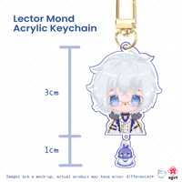 [PRE-ORDER] Lector Mond Acrylic Keychain