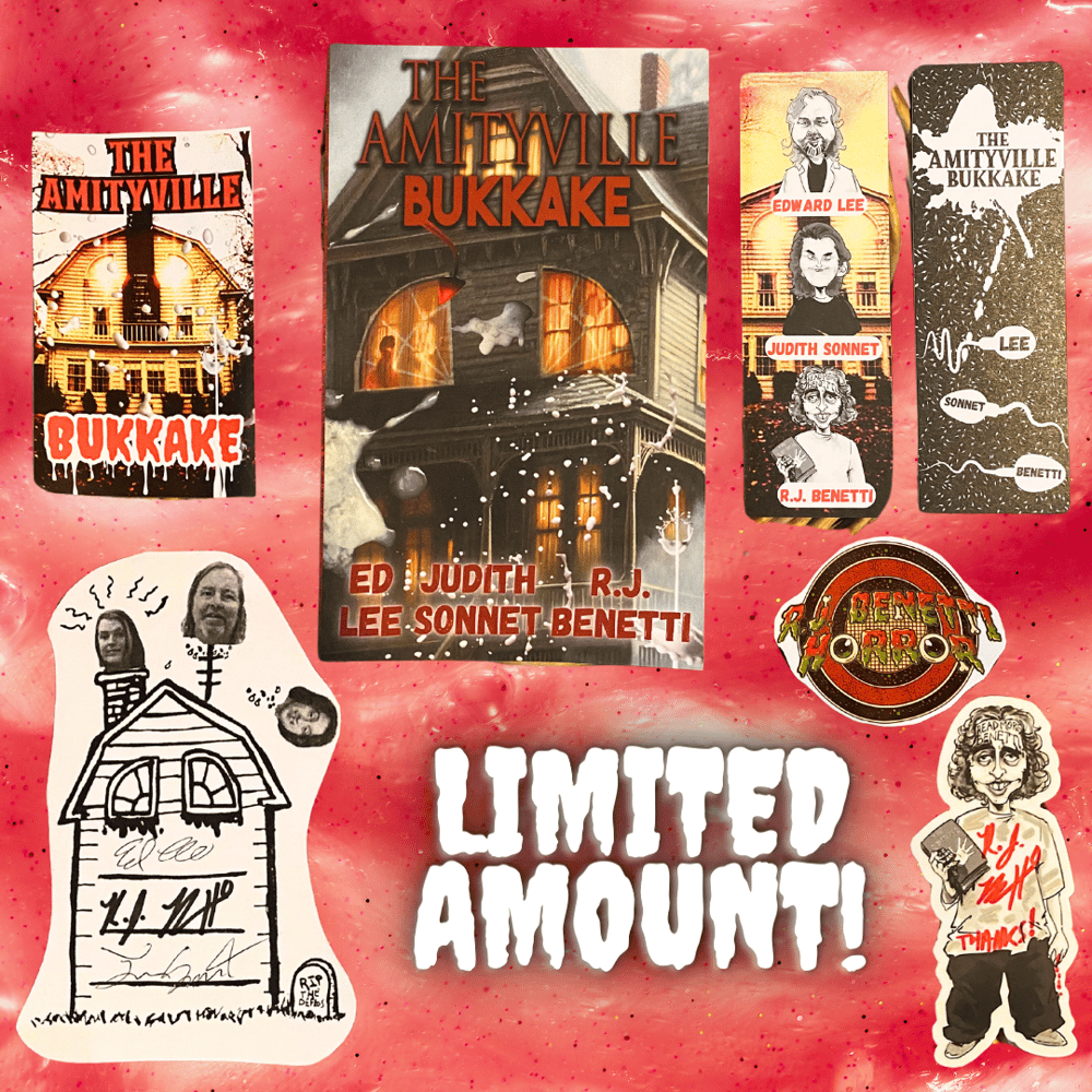 TRIPLE-SIGNED AMITYVILLE BUKKAKE BUNDLE | R.J. Benetti Horror