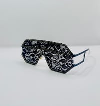 Image 1 of Black Lace Sunglasses 