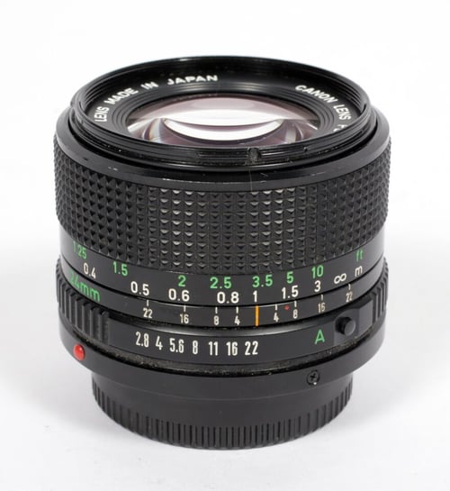 Image of Canon FDn FD 24mm F2.8 wide angle lens for Canon FD mount cameras #9612