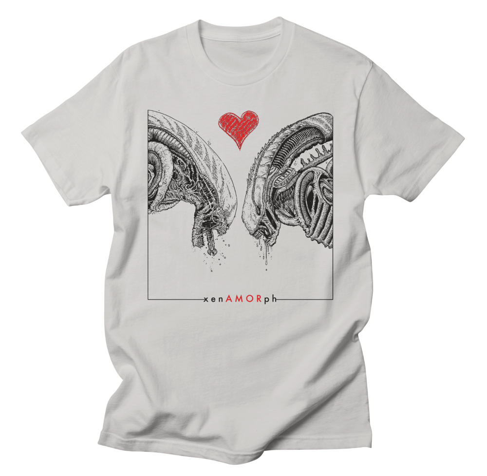 'xenAMORph' print | shirt | mug