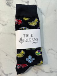 Image 1 of True Orleans Socks