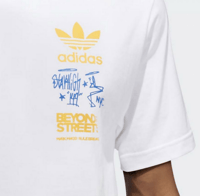 Image 1 of MENS LARGE SHIRT - BEYOND THE STREETS - ADIDAS - STAY HIGH 149 - VOICE OF THE GHETTO 