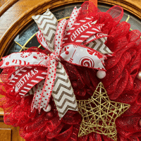 Image 4 of Christmas Star Wreath