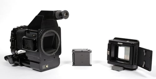 Image of Fuji GX680 6X8 technical medium format camera with 125mm F5.6 EBC lens #9618