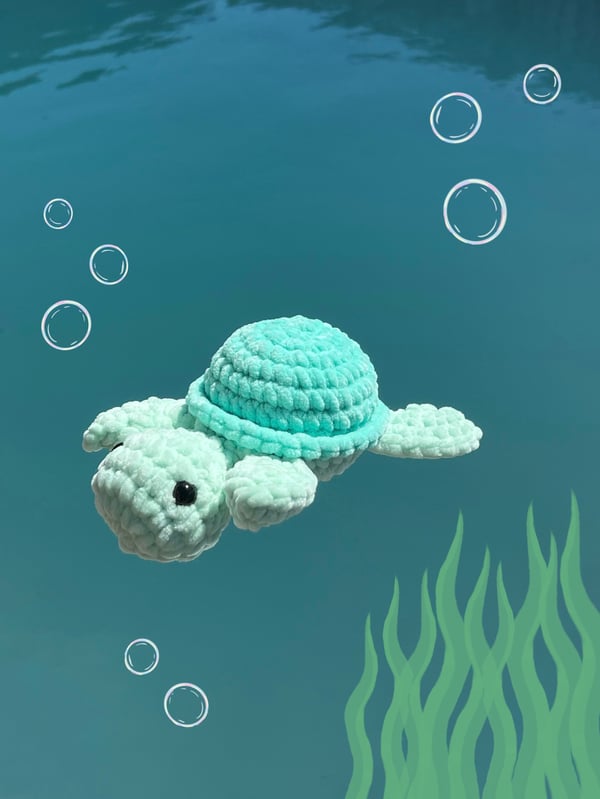 Image of Crochet Turtle