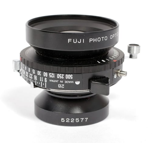 Image of NOS Fuji EBC A 240mm F9 Lens in Copal #0 Shutter in box (Covers 8X10) #9624