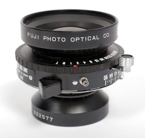 Image of NOS Fuji EBC A 240mm F9 Lens in Copal #0 Shutter in box (Covers 8X10) #9624