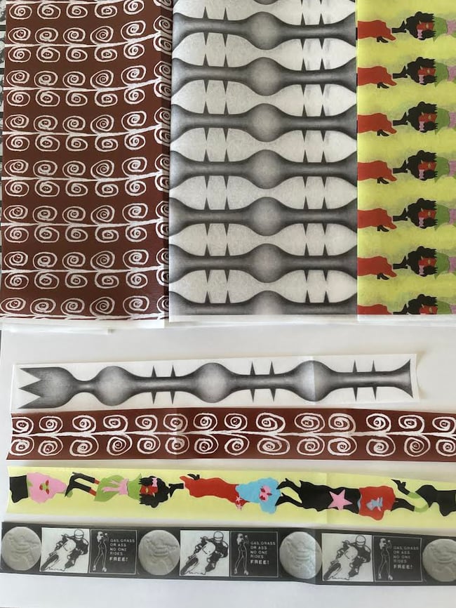 Washi tape with EETY