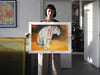 A2 Tiger in The Bear Rainforest  Screenprint