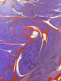 Image 1 of Hand Marbled One-of-a-kind // No.12
