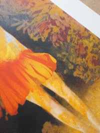Image 4 of A3 Self Portrait in The Bear Rainforest Screenprint