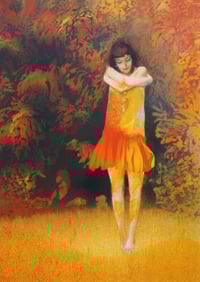 Image 1 of A3 Self Portrait in The Bear Rainforest Screenprint