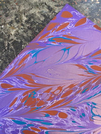 Image 3 of Hand Marbled One-of-a-kind // No.10