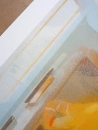 Image 3 of A3 Kettle's Yard (Sunflower Variation) Screenprint