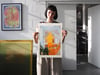 A3 Kettle's Yard (Sunflower Variation) Screenprint