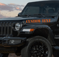 Image 1 of Custom Hood Decal Set 