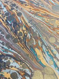 Image 4 of Hand Marbled One-of-a-kind // No.3