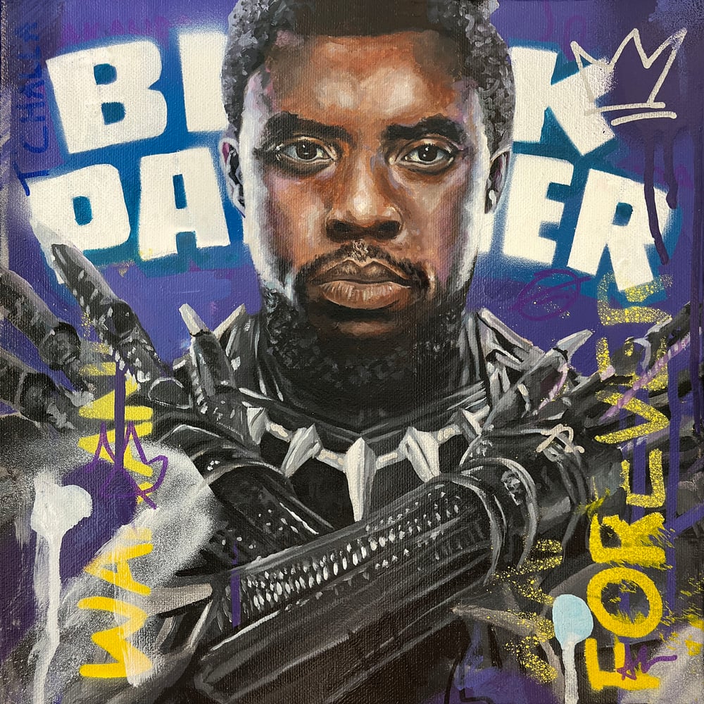 Open Edition - Black Panther - Print