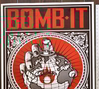 Image 2 of BOMB IT MOVIE POSTER - SIGNED