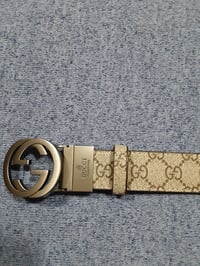 Image 7 of Gucci Belt Brown&Gray