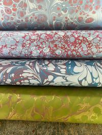 Image 1 of Marbled Paper Assorted Listing - Sheets 21-24 (to purchase individually) 