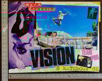 Image 1 of VISION SKATEBOARDS PROMO POSTER - MARK GONZALES - J. GRANT BRITTAIN PHOTOGRAPHY
