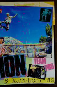 Image 3 of VISION SKATEBOARDS PROMO POSTER - MARK GONZALES - J. GRANT BRITTAIN PHOTOGRAPHY