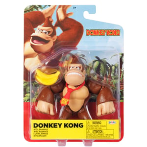 World Of Nintendo Donkey Kong (w/ Bananas) 4" Figure