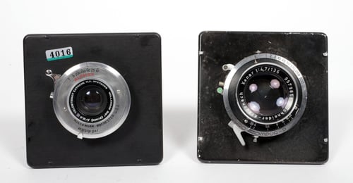 Image of Toyo 4X5 metal field camera with 135mm + 90mm lenses + holders + Fresh Film #4016