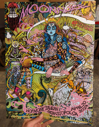 Image 2 of MOONALICE - 420 Gathering of the Tribe  - poster art by Caitlin Mattisson