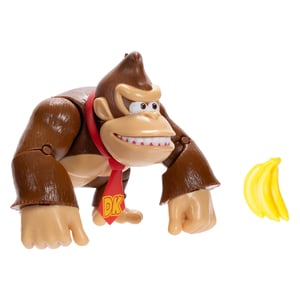 World Of Nintendo Donkey Kong (w/ Bananas) 4" Figure