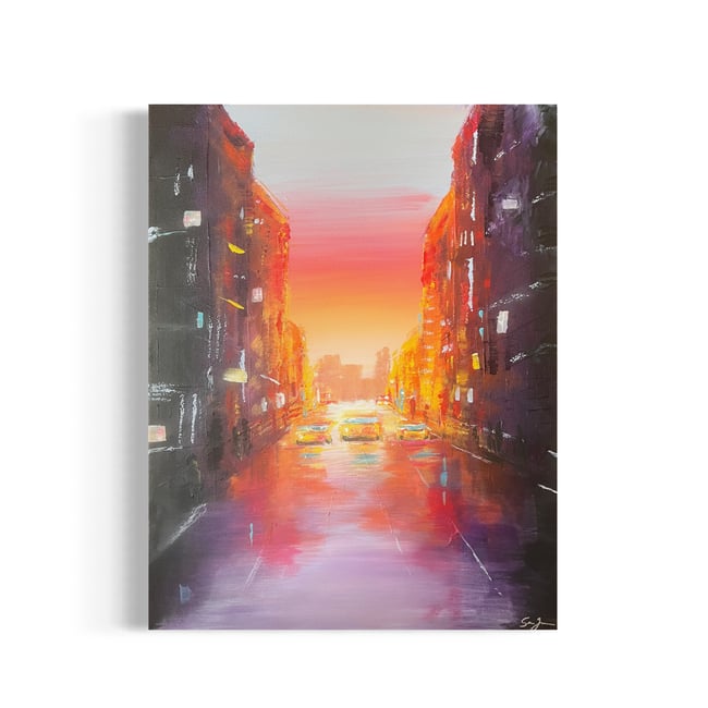 City Sunset | Artist Print