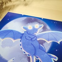 Image 2 of moon dragon • 14x14cm