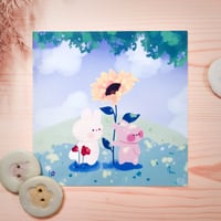 Image 1 of spring love • 14x14cm