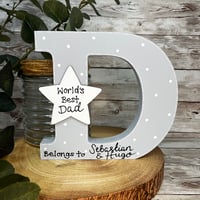 Fathers Day Freestanding Letter