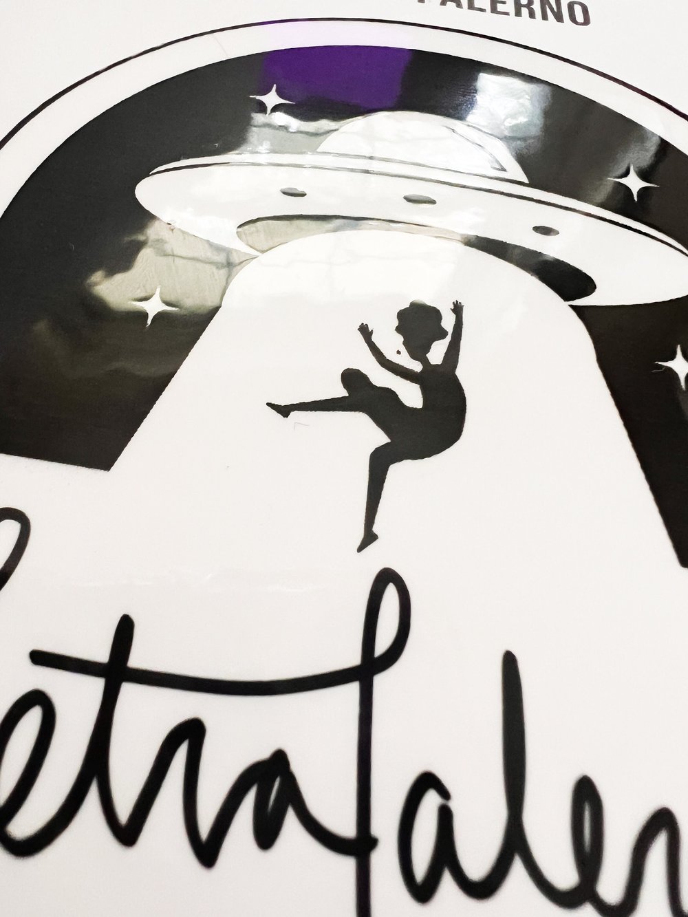 Image of Petra Palerno signed by the author laminated bookplate